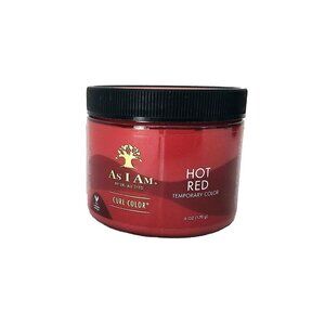 As I am Curl Color Hot Red Temporary Color